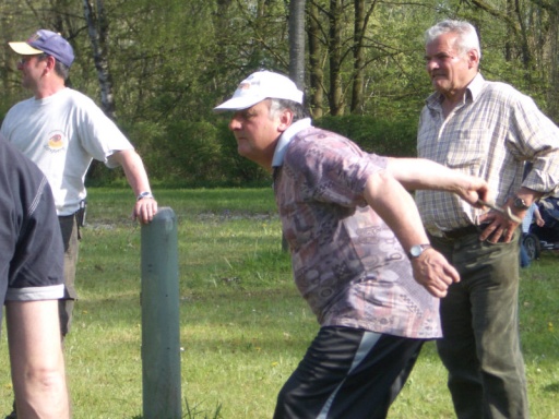 Siegfried Lohr, Moar von Salmanskirchen 2, beim Anwurf