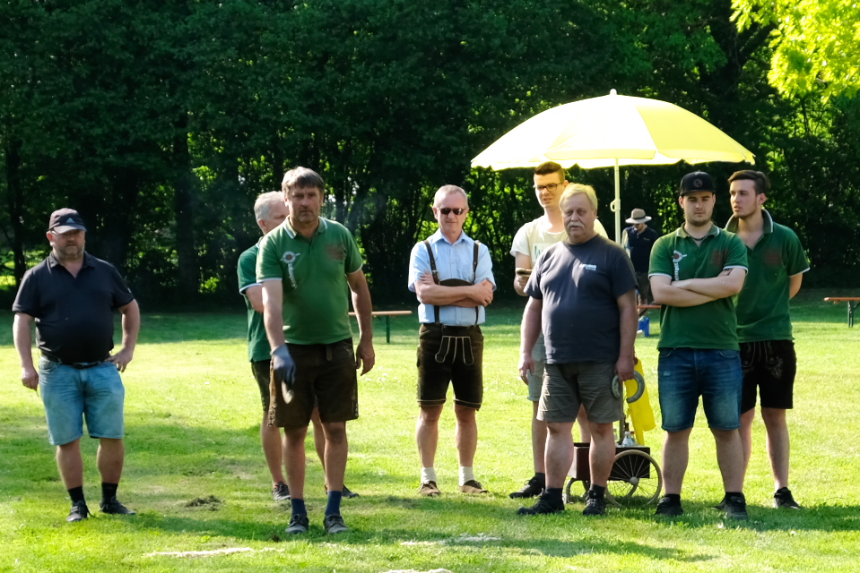 Hochspannung beim Finale der beiden Zangberger Mannschaften
